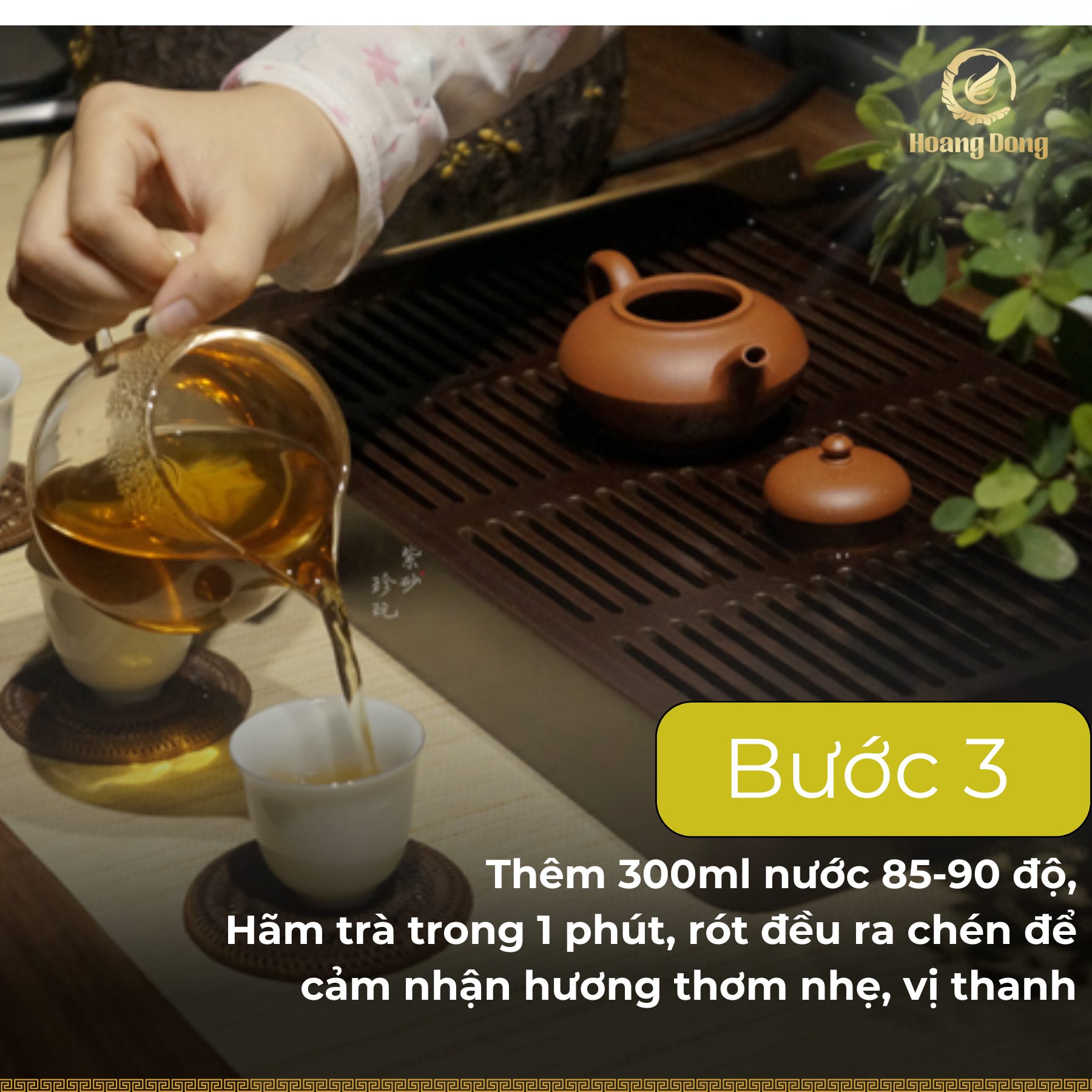 Bước pha trà ngon